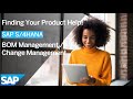 Finding Your Product Help on SAP Help Portal for PLM (BOM and Change Management)!