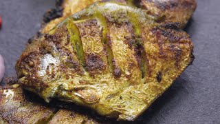 Pomfret Green Masala Tawa Fry | पाप्लेट ग्रीन मसाला तवा फ़्राई