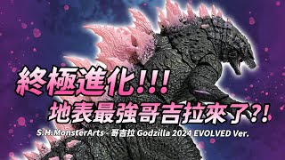 [ 怪獸開箱 ] 終極進化!!!地表最強的哥吉拉來了?! | S.H.MonsterArts / SHM - 哥吉拉 Godzilla 2024 EVOLVED Ver. | 怪獸·王