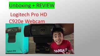 [Unboxing + REVIEW] Logitech Pro HD C920e Webcam