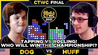 TETRIS WORLD CHAMPIONSHIP 2021 FINAL - Dog vs. Huff - Classic Tetris Final Match