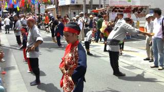 花町百人衆（高幡不動参道七夕まつり2013・よさこい演舞)