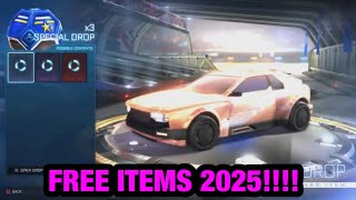 HOW TO GET FREE ITEMS IN ROCKET LEAGUE JANUARY 2025 | ROCKET LEAGUE FREE ITEMS