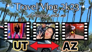 MICRONESIAN VLOGGER| Come with me on a 9hr Road trip | Tempe Arizona 🏜️🌵