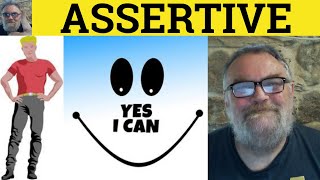 🔵 Assert Meaning - Assertive Defined - Assertion Examples - Essential GRE Vocabulary
