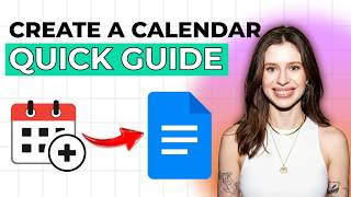 How to Create a Calendar in Google Docs [2026 Full Guide]
