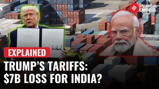 Explained: Trump’s Tariff Threat: India Faces $7 Billion Blow—Which Sectors Are at Risk?