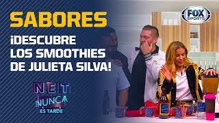 Los smoothies más raros de Julieta Silva en NET: Nunca es Tarde