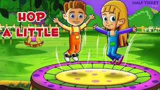 Hop a little jump a little | Nursery Rhymes Songs And Kids Songs With Lyrics