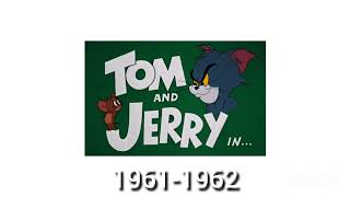 Tom and Jerry historical logos