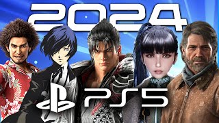 120 PS5 Games Coming In 2024 In 11 Minutes (In Order of Release) 4K 60FPS