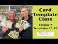 Free Card Making Template Resource | Card Template Class Vol. 7