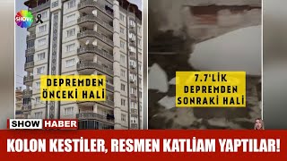 İki şehirde iki bina... Aynı vicdansızlık!