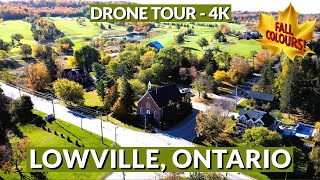 Lowville, Ontario from Above | Breathtaking 4K Drone Views of Nature's Beauty