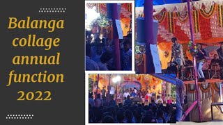 BALANGA COLLAGE ANNUAL FUNCTION//COLLAGE CAMPUS ରେ ହେଲା ବହୁତୁ ମସ୍ତି //@Vlogswithashu44