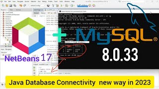 JAVA DATABASE CONNECTIVITY || JDBC || HOW TO CONNECT MYSQL AND JAVA NETBEANS IDE  USING CONNECTOR-J