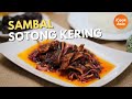 Sambal Sotong Kering yang Memang Ngam dan Padu Rasanya! 🌶️🦑 | Try Masak | iCookAsia