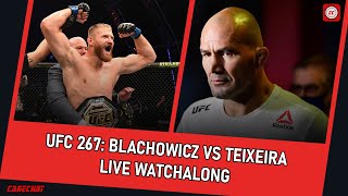 UFC 267: Jan Blachowicz vs Glover Teixeira | Live Watchalong | CageChat MMA