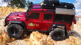 Traxxas Trx-4 #3s Lite Trail #BoomRacing Hustler M/T Xtreme 1.9 MC2 Tires