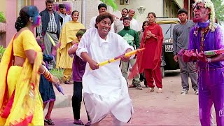 Johnny Lever की होली में लग गई वाट! रंग डालने गया था, खुद भूत बनकर लौटा! 😂 Holi Special Comedy Scene