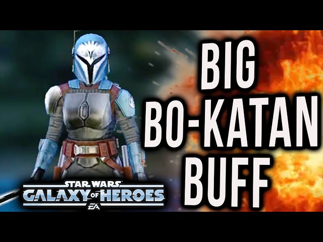 Bo-Katan (Mand'alor) Just Got A BIG Buff... Wut? - SWGOH.TV