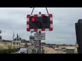 class 20 returns at sheringham sweetbriar lane level crossing norfolk