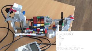 Rub1k3ks 2.0 Lego Rubik's cube solver