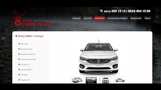 Ankara Oto Kiralama | Fiat Egea Kiralama | Günlük Arac Kiralama