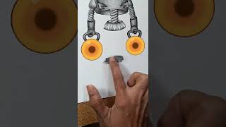 Robo 🤖 Drawing | #art #drawing | how to draw cyborg | robot