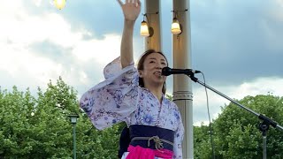 【篠笛】鶴舞公園 浴衣夕涼み企画で龍の笛を演奏しました🙏✨