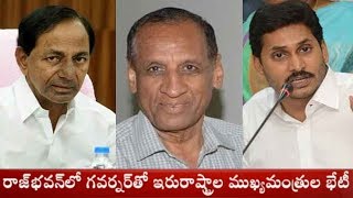 YS Jagan Meets CM KCR, Governor Narasimhan at Raj Bhavan | TV5 News