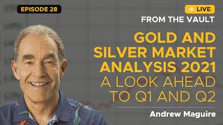 Ep. 28 Live from the Vault: Gold and Silver market analysis 2021 - A look ahead to Q1 and Q2