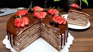 SPARTAK CAKE | Very delicious cake recipe (English subtitles)