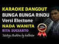 Bunga Bunga Rindu Karaoke Nada Wanita