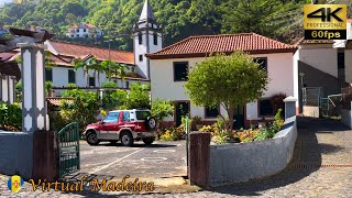 MADEIRA - Sao Vicente walk 💢4K 60fps 🌈HDR 🎧Live Sounds #virtualmadeira