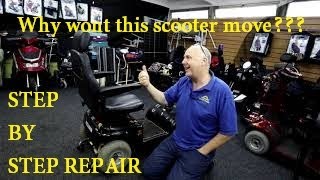 Rascal 850 Mobility Scooter suddenly wont move