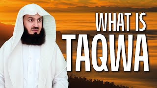 What exactly is Taqwa? - Mufti Menk