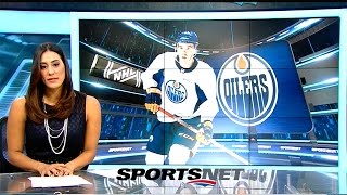 Sportsnet Central (UAlberta Golden Bears vs Oilers Prospects)  September 16, 2015