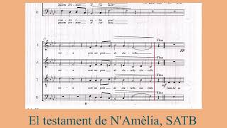 El testament d'Amèlia, SATB