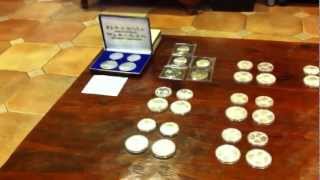 Huge Silver Olympic Coin Haul