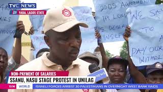 SSANU And NASU Stage Protest At UNILAG