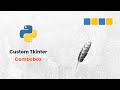 How to Use Combobox in CustomTkinter | Python GUI Tutorial for Beginners