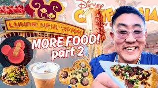 Everything I Ate at Disney Lunar New Year 2025! Foodie Guide PART 2!