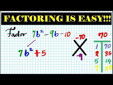 Factoring Made Easy Simplified Great Tips Trinomials Quadratic How To ...