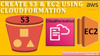 AWS CloudFormation | Create ec2 & s3 using AWS CloudFormation | AWS CloudFormation Demo #2023