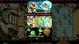plants vs zombies 2  me fight ke sath boost plants 😆😁😆#shorts