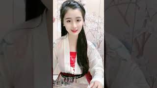 《哥哥妹妹》古筝 + 翻唱，美女 Đàn Tranh sắc đẹp, vẻ đẹp guzheng