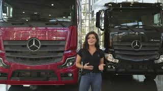 Conheça os detalhes do Mercedes-Benz Actros Euro 6!