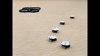 Single UAV monitoring a ground convoy using elliptical orbits