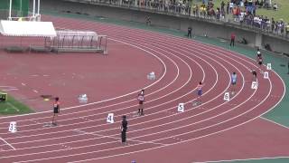 平成27年6月14日高校陸上東北大会4×100ｍ決勝